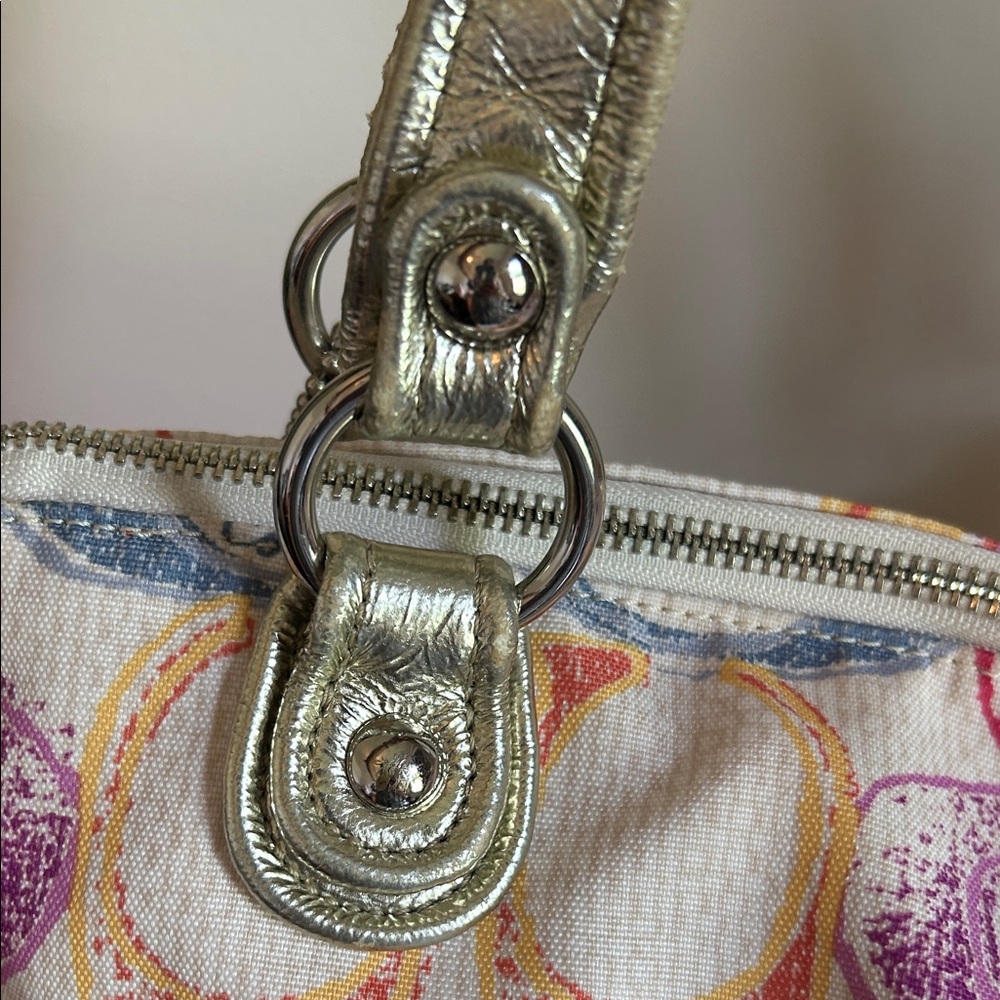 Coach Multicolor Signature Shoulder Bag - Picture 7 of 16